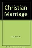Christian marriage