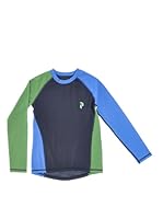 Peak Performance Camiseta Manga Larga Jr (Azul / Turquesa)