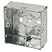 25mm 1 Gang Flush Metal Box
