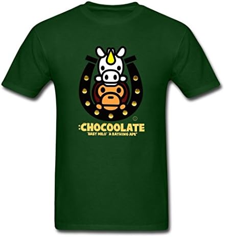 Dae Pak Forest green 2016 Super Soft Bathing Ape Baby Milo Males T-Shirt Small