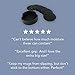 Living Pure Drink Coasters | Large Black Silicone Coasters Feature a Deep Tray to Fit Almost All Sizes of Cups or Mugs | Set of 6 Non-slip, Eco-Friendly, Absorbent Beverage Coasters with Holder