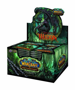 Childrens Toyshop  Toys : World of Warcraft TCG: Hunt for Illidan Booster Box (24 Packs/Box - 19 Cards/Pack)