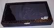 Colleen's Prestige 5-compartment Croc-embossed Jewelry Box in Black