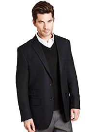 Collezione Luxury Pure Wool 2 Button Blazer