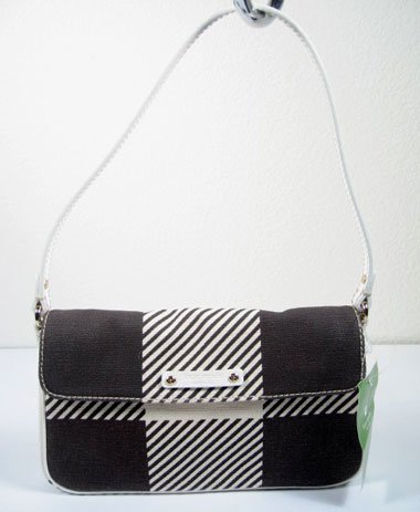 Kate Spade Mini Bea Gingham Bag Chocolate Brown Kate Spade Mini Bea Gingham Bag Chocolate Brown