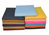 Bean Products Zabuton Yoga Meditation Cotton Cushions Made In USA Navy