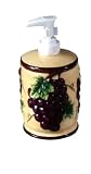 SOAP DISPENSER TUSCANY GRAPE 3-DIMENTIONAL
