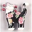 Whimsiclay Miss Rita Cat Magnet
