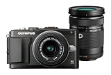 OLYMPUS �}�C�N����� PEN Lite E-PL5 �_�u���Y�[���L�b�g �u���b�N E-PL5 DZKIT BLK