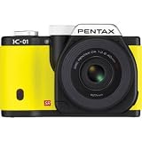Pentax K-01 Digital Camera With 40mm Lens (Yellow)