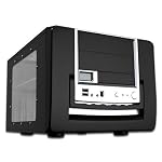 Ultra ULT33117 MicroFly MicroATX Desktop PC Case with Clear Side (Black)