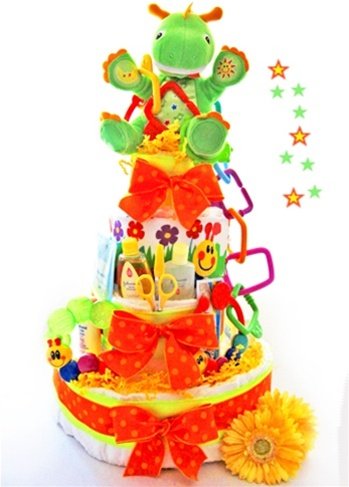 <br />Baby Einstein 3 Tier Diaper Cake