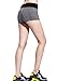 Matymats Women's Workout Running Shorts Yoga Gym Hot Short Side Pockets Fast Dry