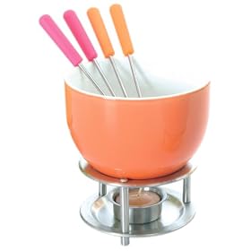 Buy Chocolate Fondue Set, Orange