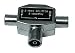 TV Aerial Coaxial Splitter 1x Female To 2x Male