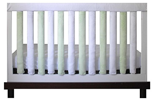 Go Mama Go 38 Pack Wonder Bumpers, Green/White