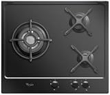 Whirlpool - AKT653NB - Plaque de Cuisson Gaz - Int&eacute;grable - 59 cm - Noir
