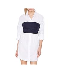 Strapless Long Sleeves  Shirt  Dress