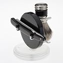 Luxury Ebony Straight Razor Set