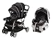 Graco Ready2Grow LX Baby Stoller & SnugRide Car Seat Travel System - Metropolis