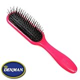Denman Tangle Tamer Childrens Pink Hair Detangling Brush
