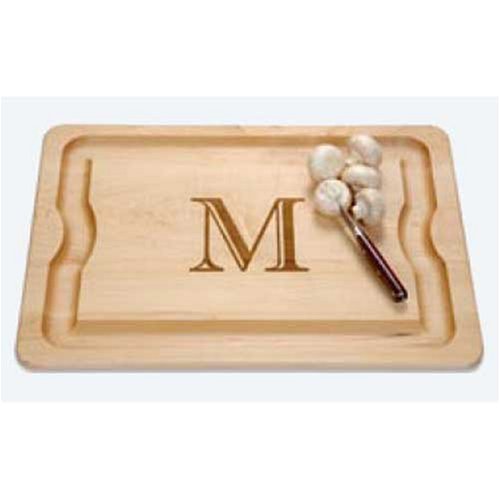 J.K. Adams BBQ-1612-M BBQ Board, Monogrammed 16x12 by Meat Carving Sets