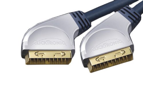 Clicktronic HC 1-750 Scart Kabel (Scart-Stecker - Scart-Stecker, 21-polig belegt, mit Ferr Preisvergleich