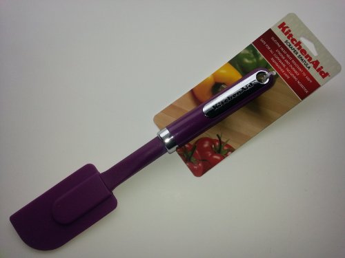 KitchenAid Scraper Spatula , Black Cherry