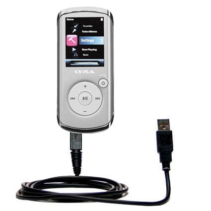 Classic Straight USB Cable for the RCA MC4202 MC4204 MC4208 OPAL with Power Hot Sync and Charge capabilities - uses Gomadic TipExchange Technology