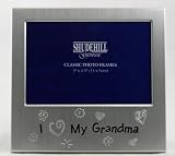 *  I Love My Grandma  Photo Frame Grandmother Gift *