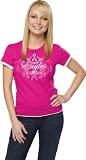 Philadelphia Eagles Women's Pink Breast Cancer BCA Flourish Cap Sleeve Tissue T-Shirt Philadelphia Eagles Women's Pink Breast Cancer BCA Flourish Cap Sleeve Tissue T-Shirt