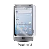 Amzer Super Clear Screen Protector with Cleaning Cloth For HTC G2 - pack of ....