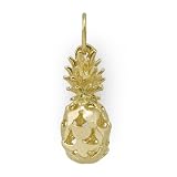 Pineapple Pendant in 14K Yellow Gold