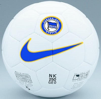 Nike Trainingsball Fanball Fußball Hertha BSC Berlin