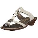 Rieker Valerie 69291-61, Damen Sandalen/Zehentrenner, beige, (crema 61)