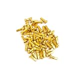 Alloy Nipples 14G 1/2in Gold
