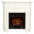 Mayweather Petite Electric Fireplace - Antique White