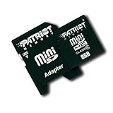 Patriot 8GB Mini SDHC Memory Card