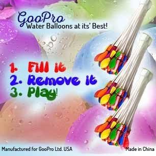 Water Balloons Set!! Tie - Not Water Balloon Filling Set - Magic Balloons! Fill a Bunch in a Minute! - Make a Bunch of Battle Ready Water Bombs Fast - Easy for Kids to Use