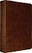 ESV Study Bible, Larger Print (TruTone, Walnut, Frame Design)