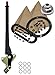 American Shifter 349747 C6 Shifter (8" E Brake Cable Clevis Trim Kit Dipstick for C9B57)