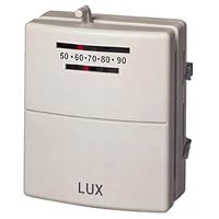 Lux Products BB101143SA-008 Mechanical Heating and Cooling Thermostat