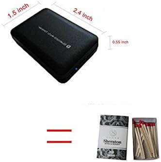 Bluetooth Transmitter, Inrich Mini Portable Bluetooth 3.0 Audio Receiver EDR Wireless Music Streaming Adapter for Home / Bluetooth Car Kits with 3.5 mm Stereo Output for iOS / Android Smartphones