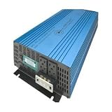 AIMS PWRIC300012S 3000 Watt 12 Volt Pure Sine Wave Inverter with charger 