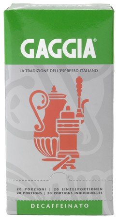 Gaggia GAPDECAF20 Decaf Pods - 20 Count - Case of 10 by Coffee Pods
