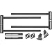 Right and Left Channel Speaker Mount for Uam and Ual Universal Adapter Plate