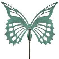 Large Butterfly Garden Sculpture/Stake - Verdi Green