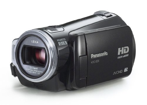 Panasonic HDC SD 5 EG K Full-HD Camcorder (Aufnahme auf SD/SDHC-Karte) schwarz