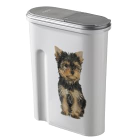 Curver - 182004 - Petlife - Verseuse � Croquettes - Version Chiens - Blanc / Gris