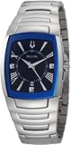 Bulova Men's 96D108 Diamond Blue Dial Bracelet Watch